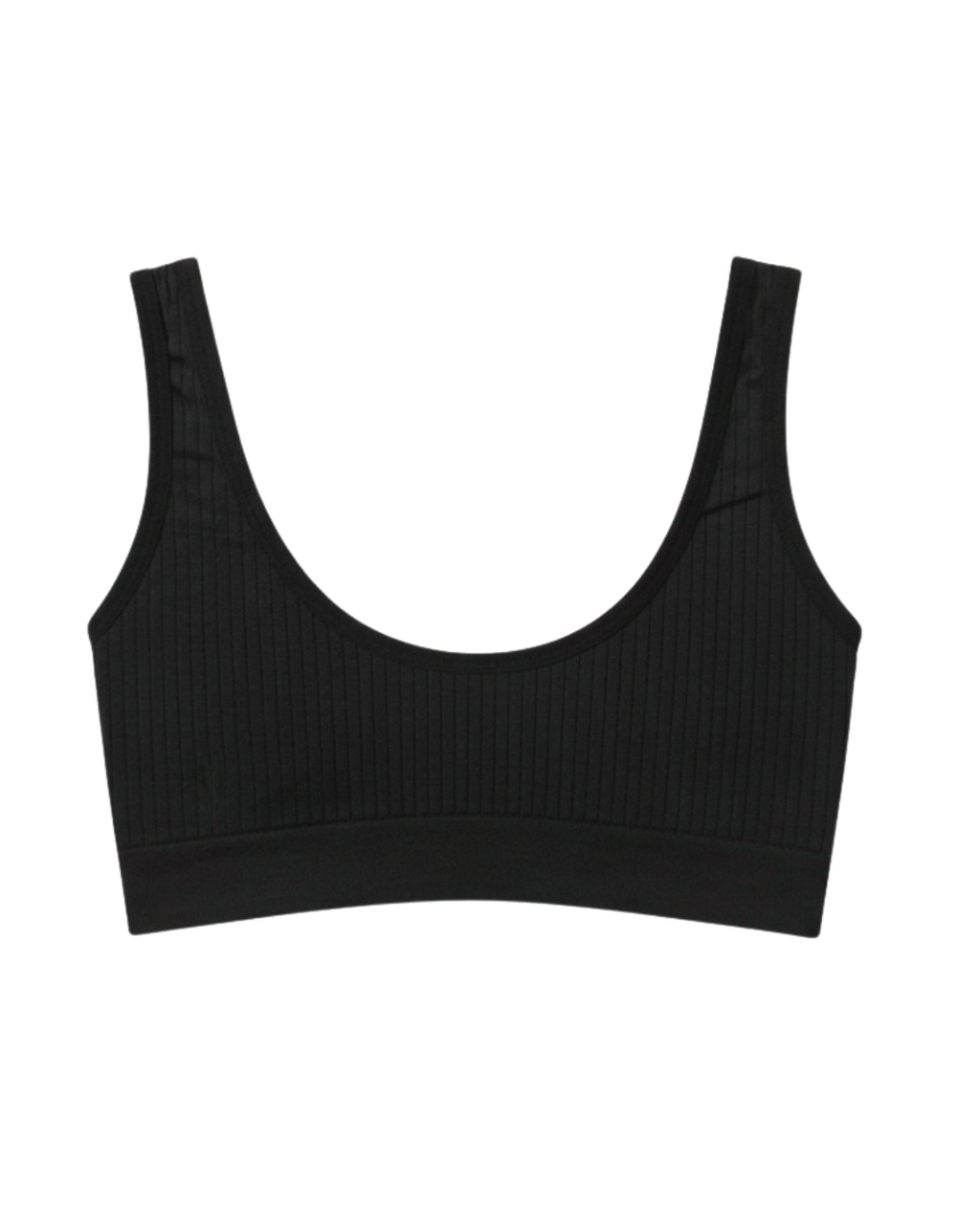 Wireless Front-Closure Cotton Bra - Softelle BlacK