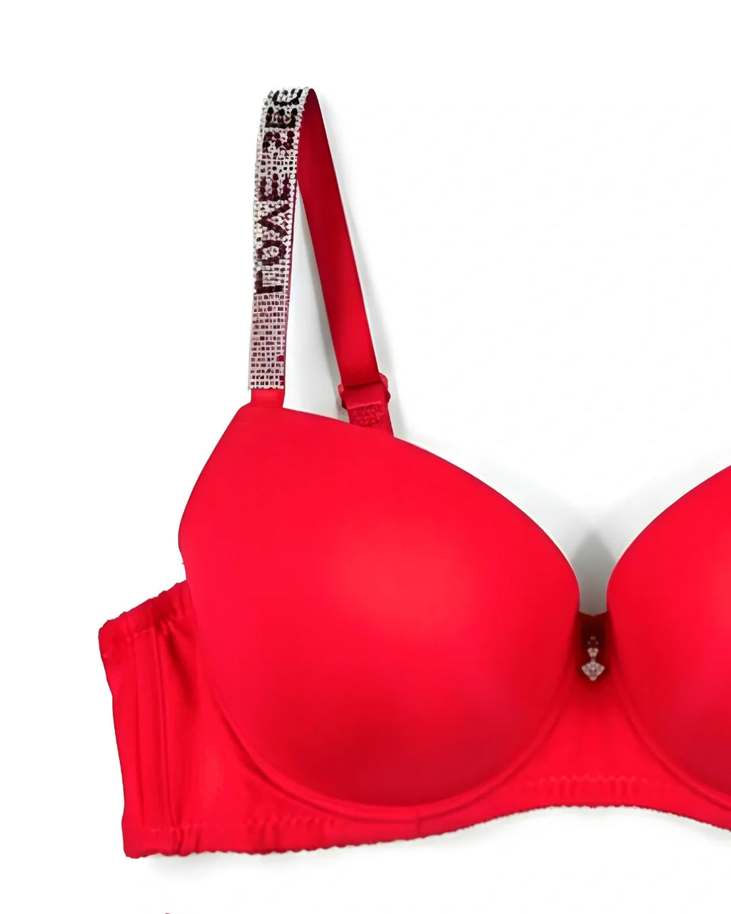 Padded Bra Set - Perfect Curve - Red