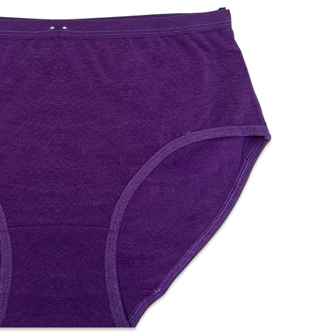 Pack of 5 Briefs Panties - Cotton Vibe