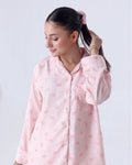 Summer Pajama Suit - Pink Bow