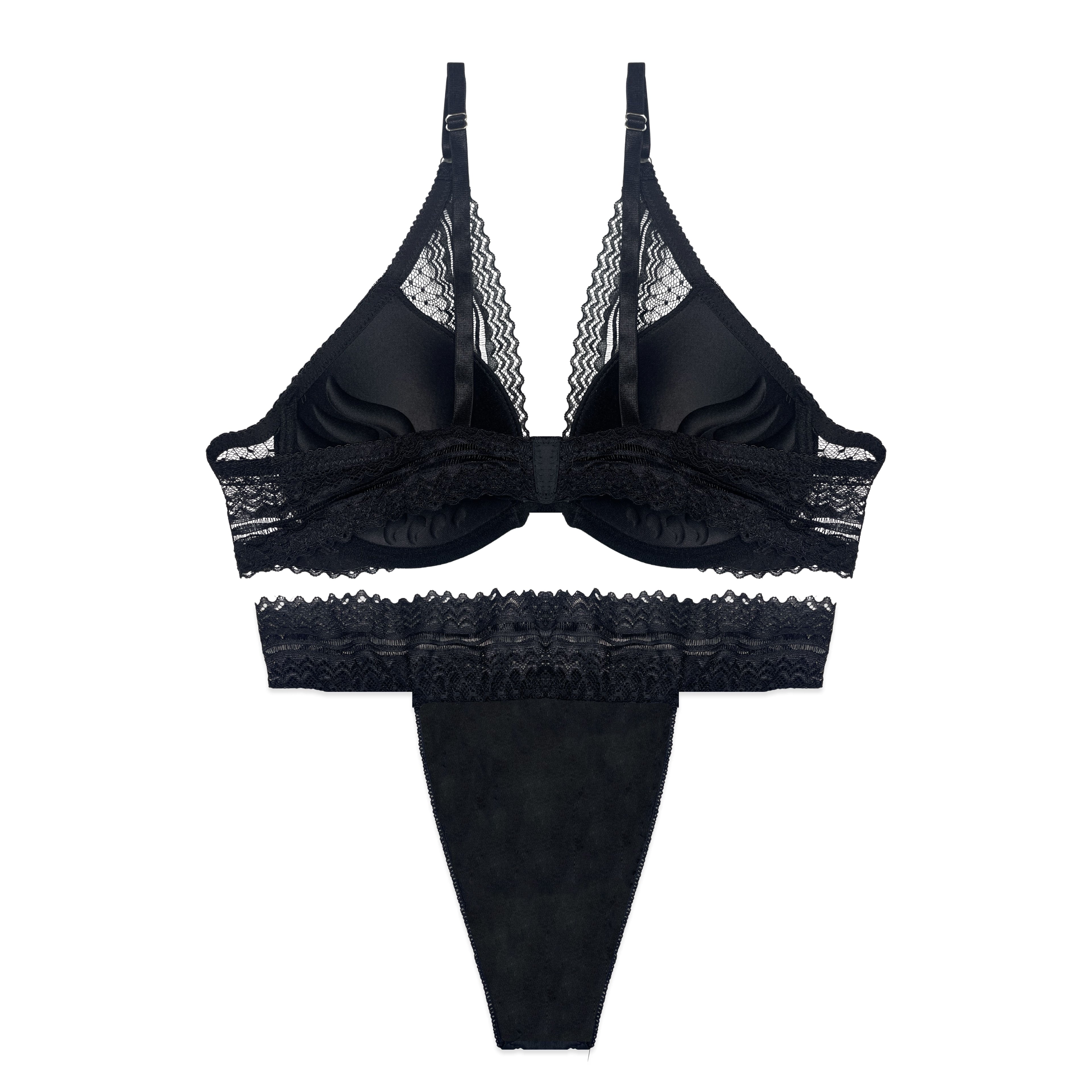 Azure Non Padded Bra and Panty Set