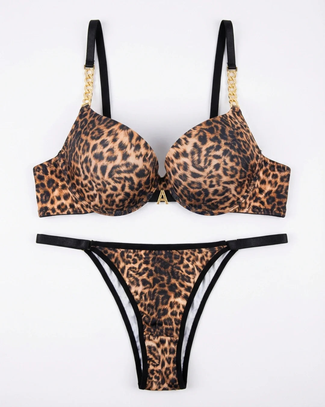 Padded Bra Set - Luxe Lift - Jaguar Print