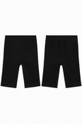 Textured Slim Fit Shaper Shorts
