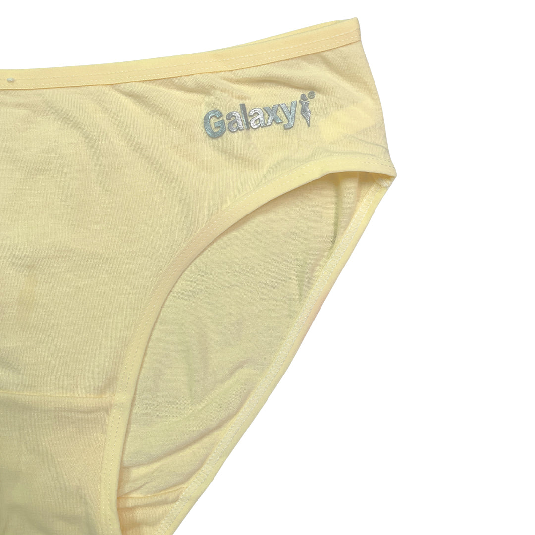 Pack of 5 Briefs Panties - Galaxy Cotton