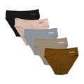 Pack of 5 Briefs Panties - Galaxy Cotton