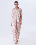 Summer Pajama Suit - Ribbon And hearts
