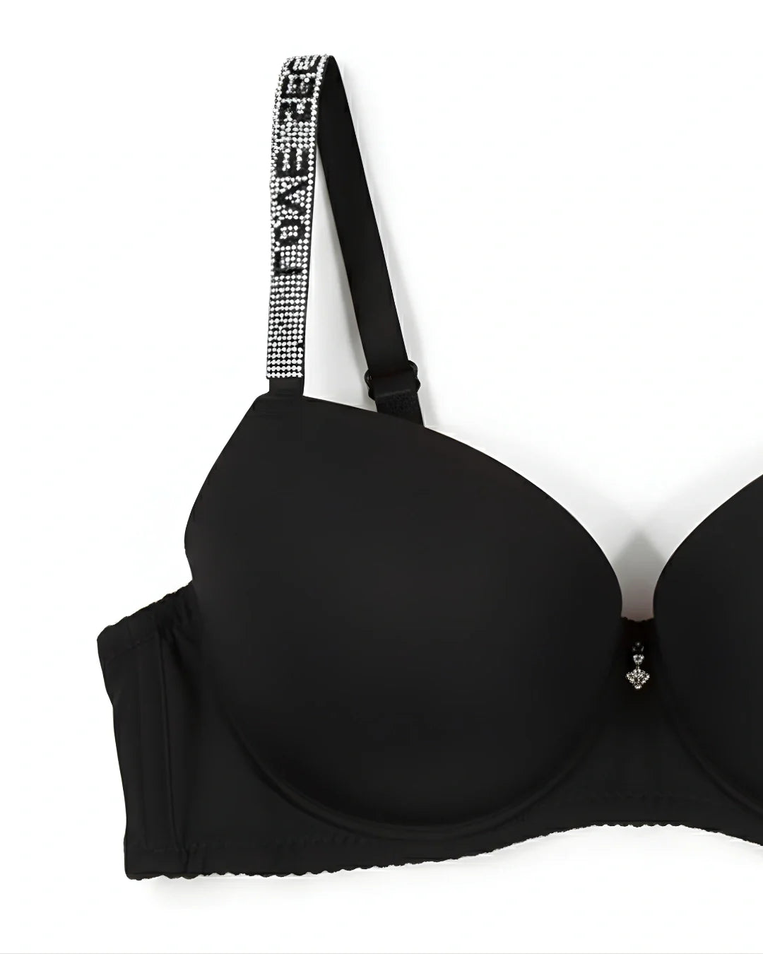 Padded Bra Set - Perfect Curve - Black