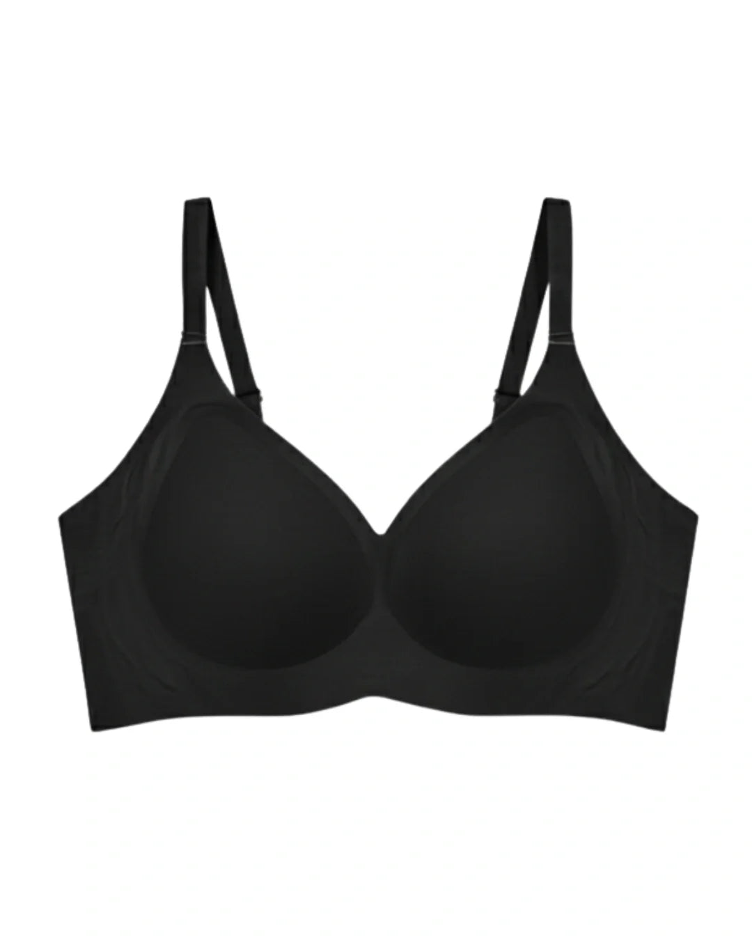 Seamless Padded Bra - Seam Ease - Black