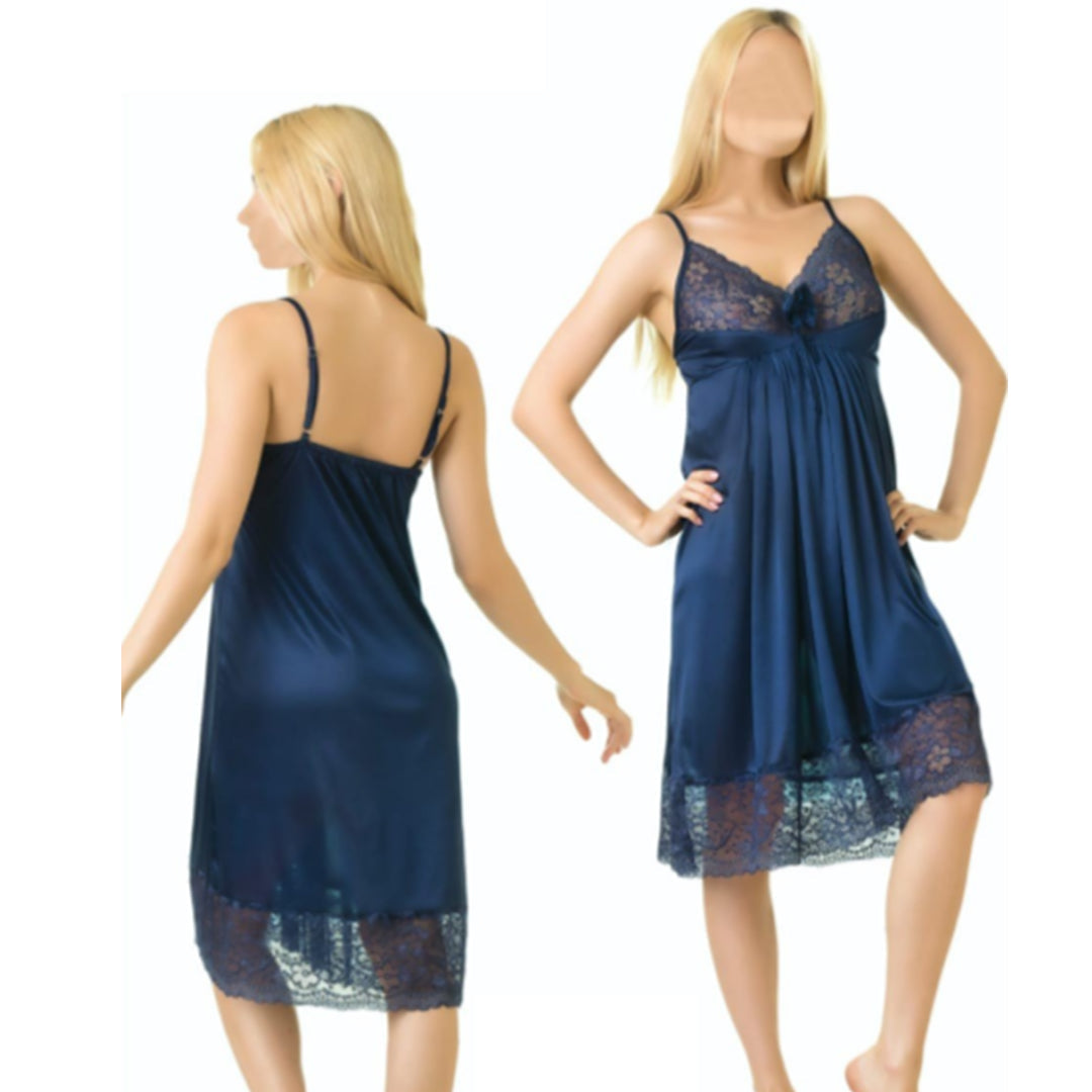 1 Piece Ceder Strap Short Nightie