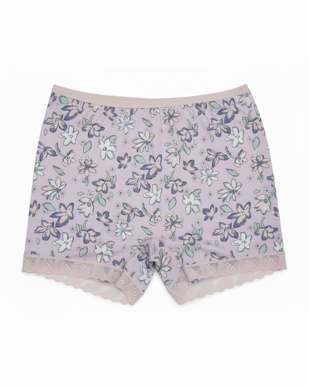 Printed Boyshort Panty - Floral Soft