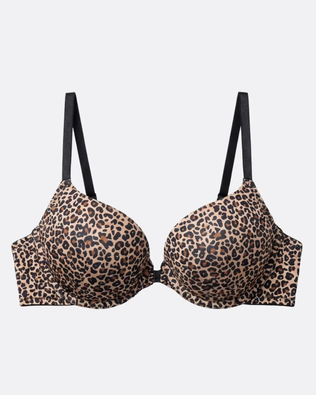 Padded Bra Set - Leopard Print