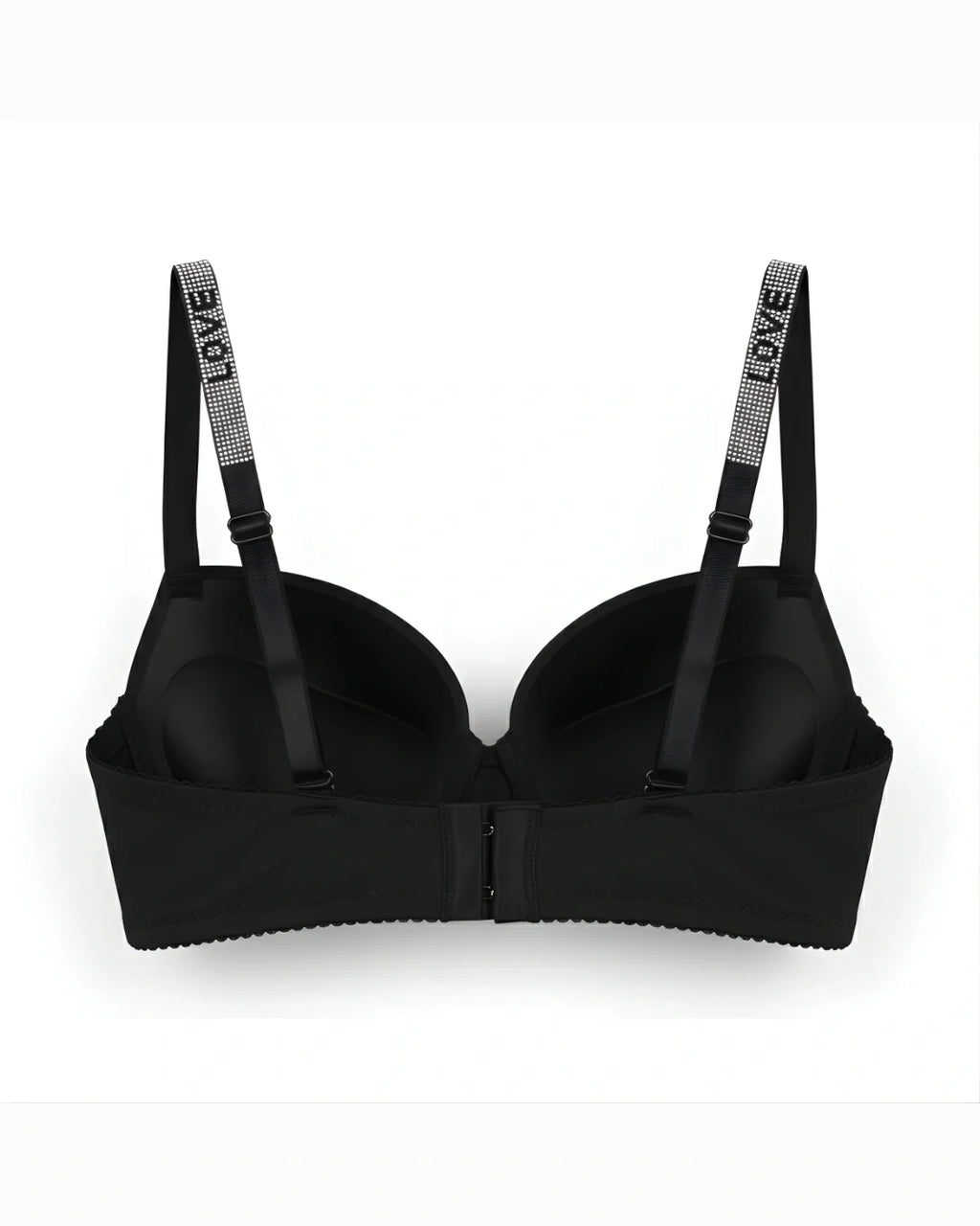 Padded Bra Set - Perfect Curve - Black