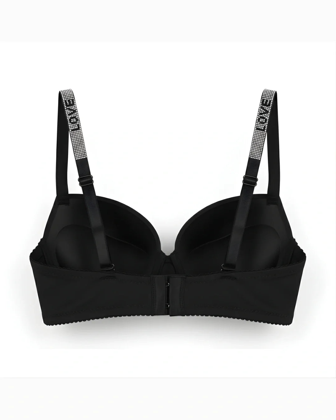 Padded Bra Set - Perfect Curve - Black