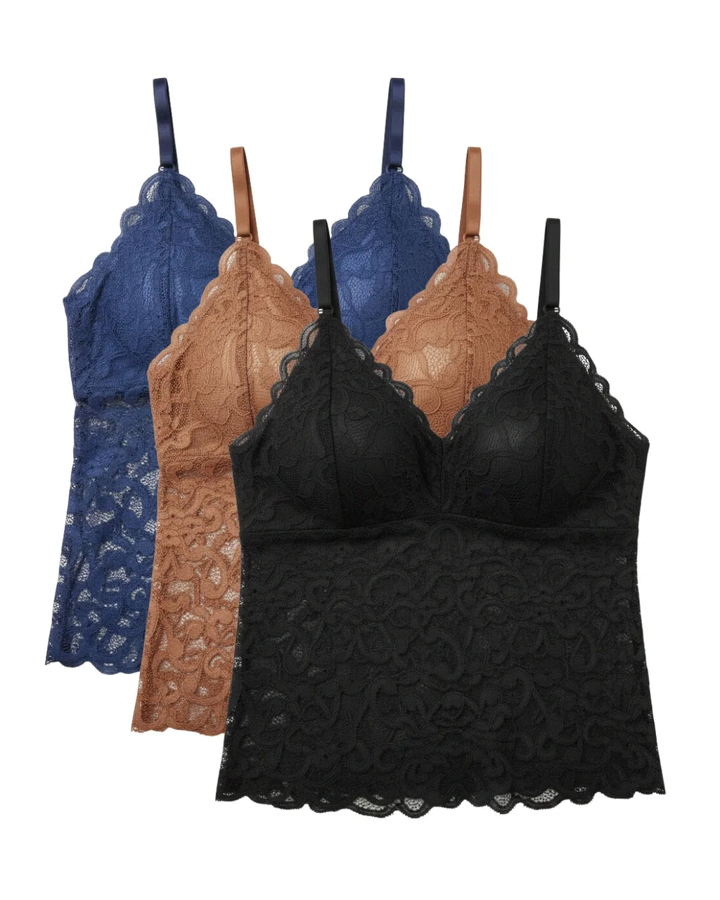 Pack of 3 Padded Bra - Comfort Lace