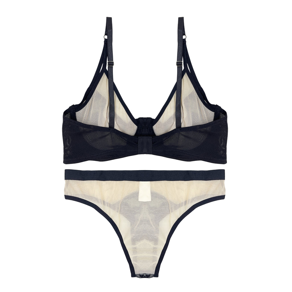 Bra Set - Obsidian Veil