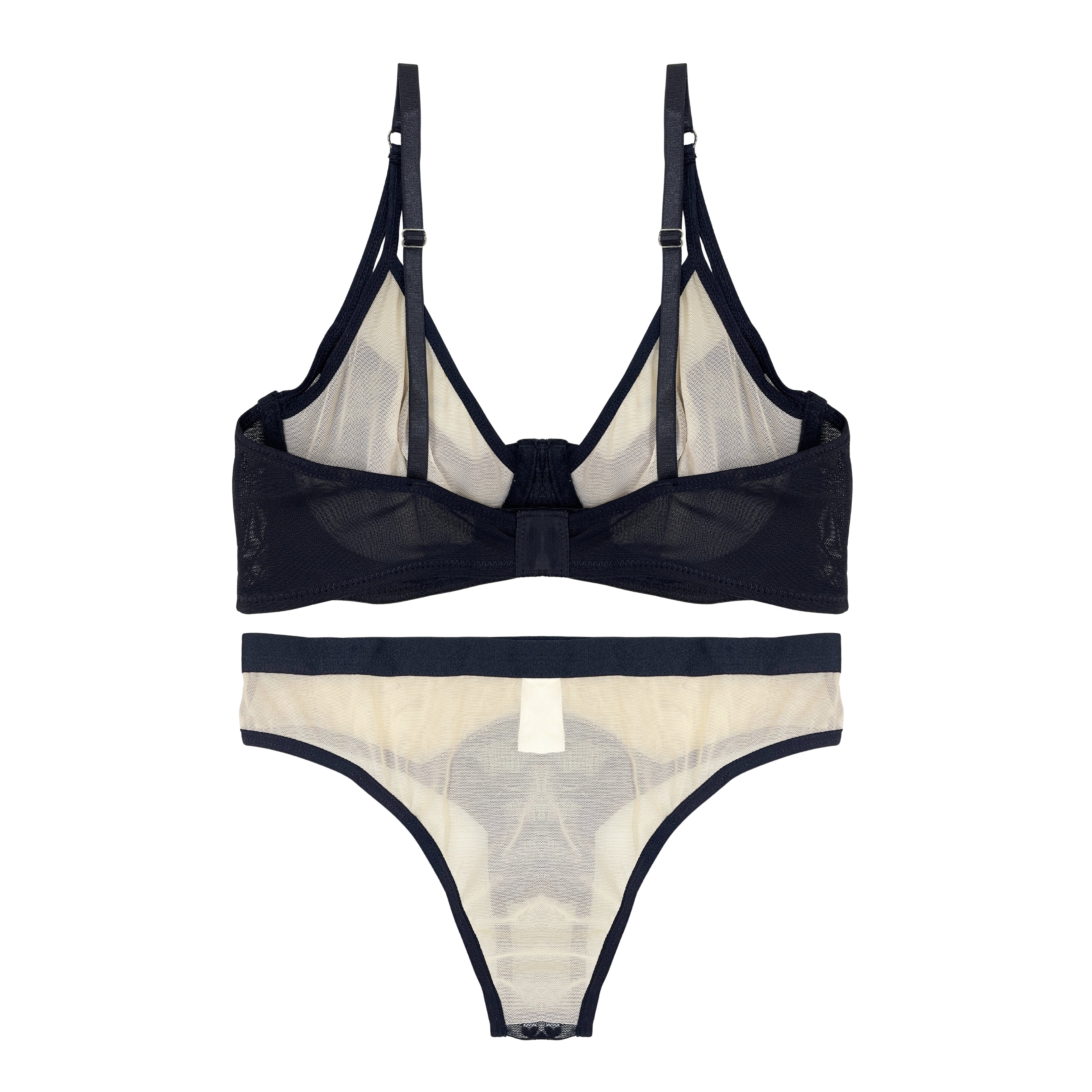 Bra Set - Obsidian Veil