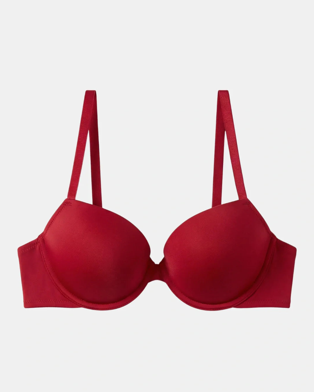 Padded Bra Set - Femora - Maroon