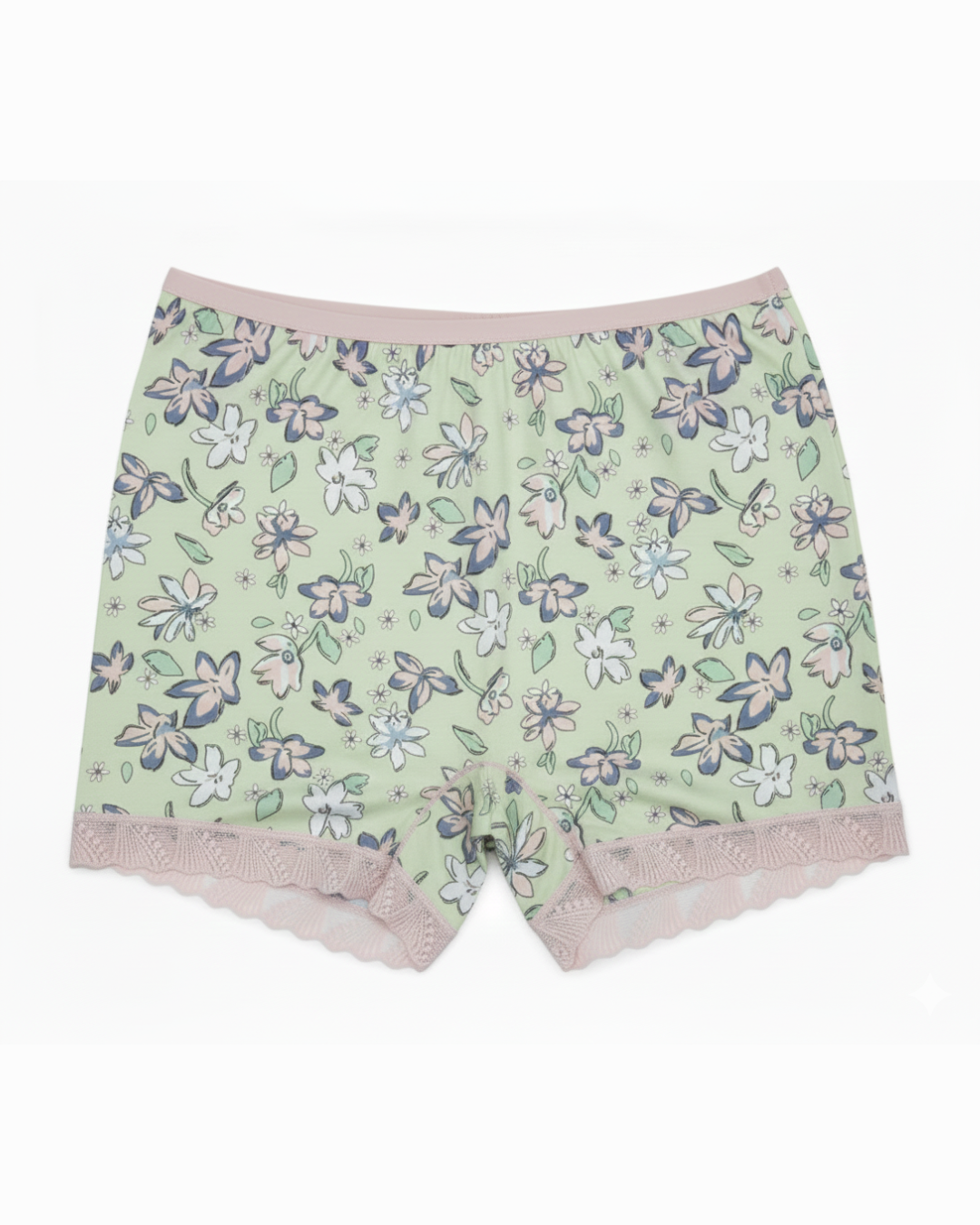 Printed Boyshort Panty - Floral Soft