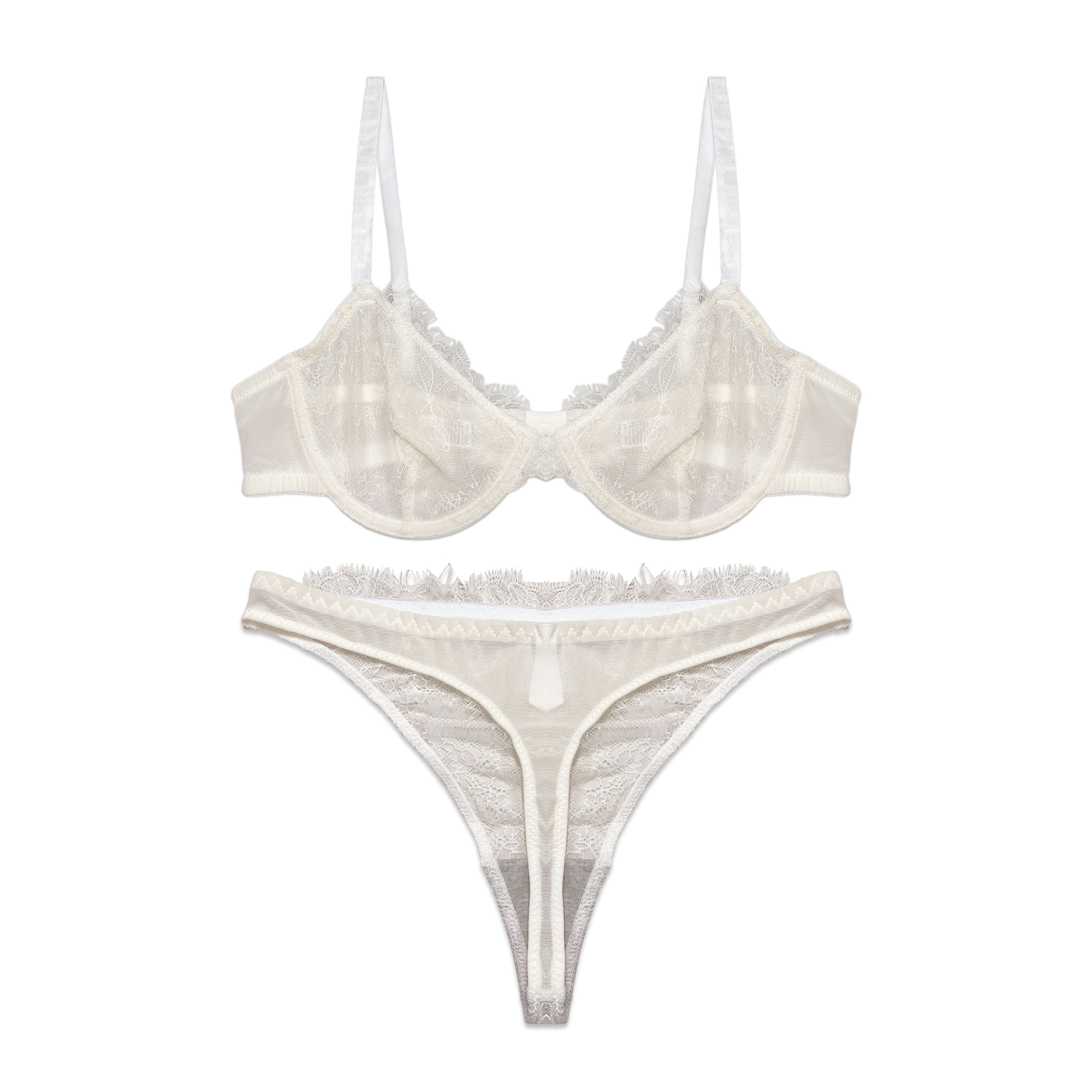 Bra Set -  Ivory Charm