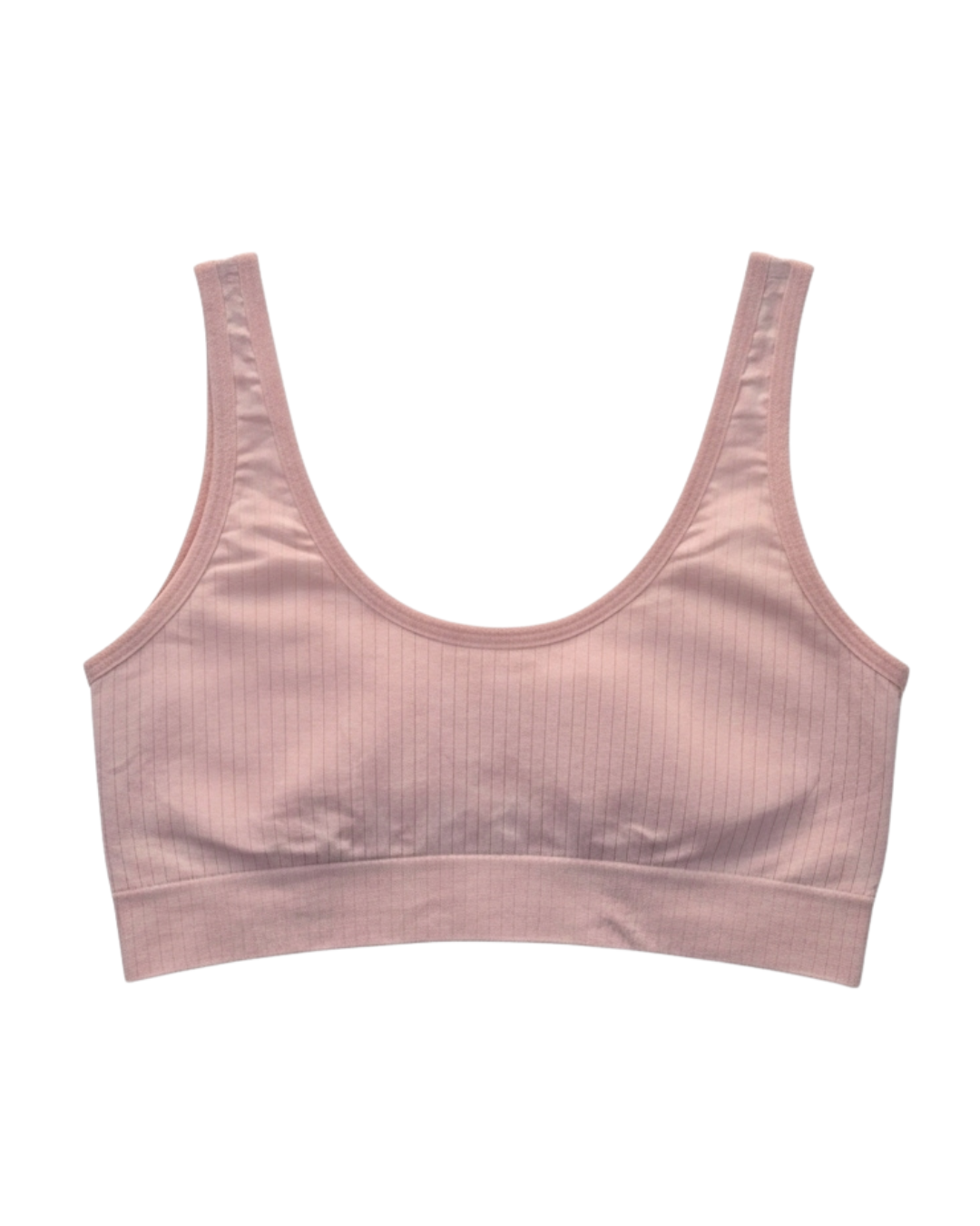 Wireless Front-Closure Cotton Bra - Softelle Pink