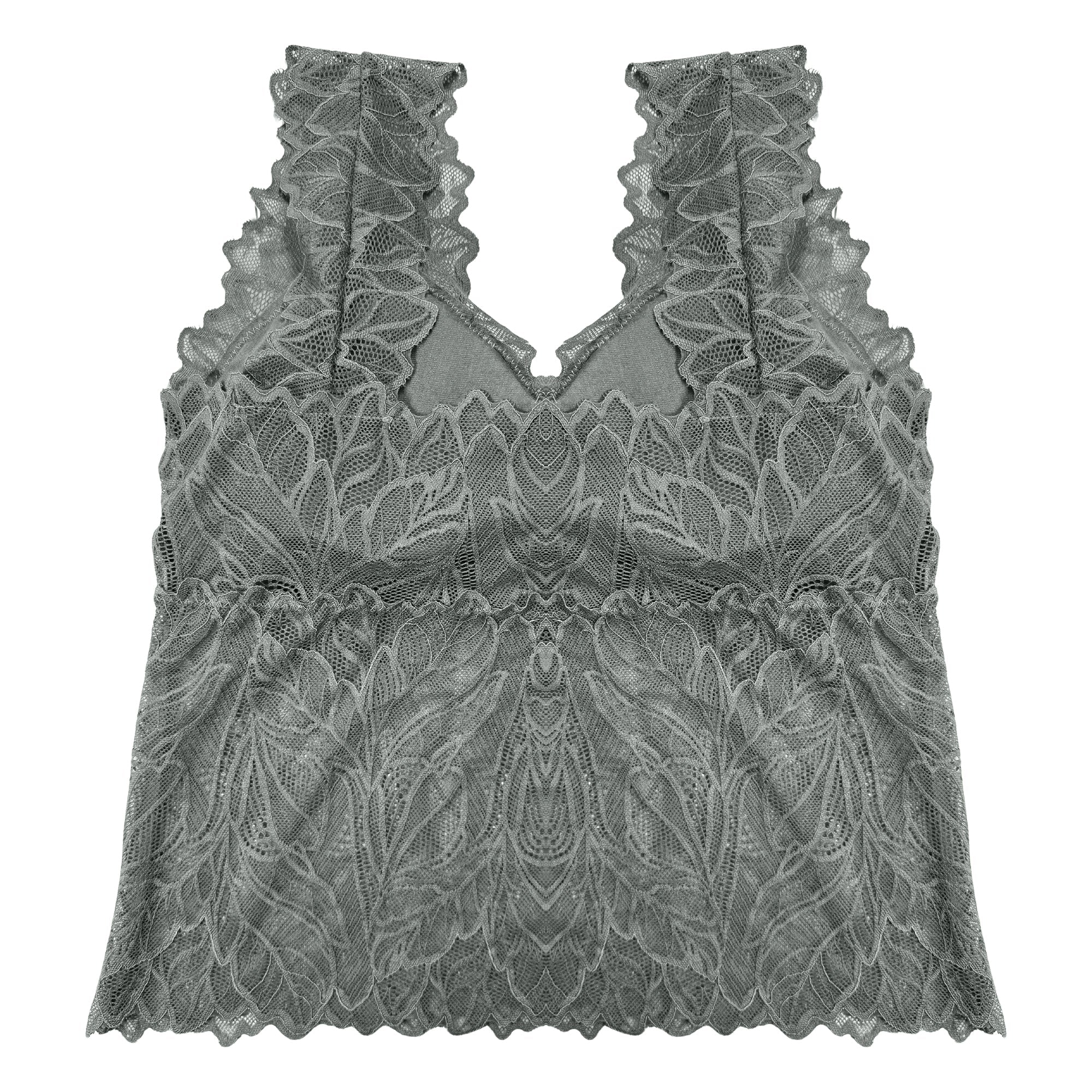 Pack of 3 Tank Top - Padded Sheer