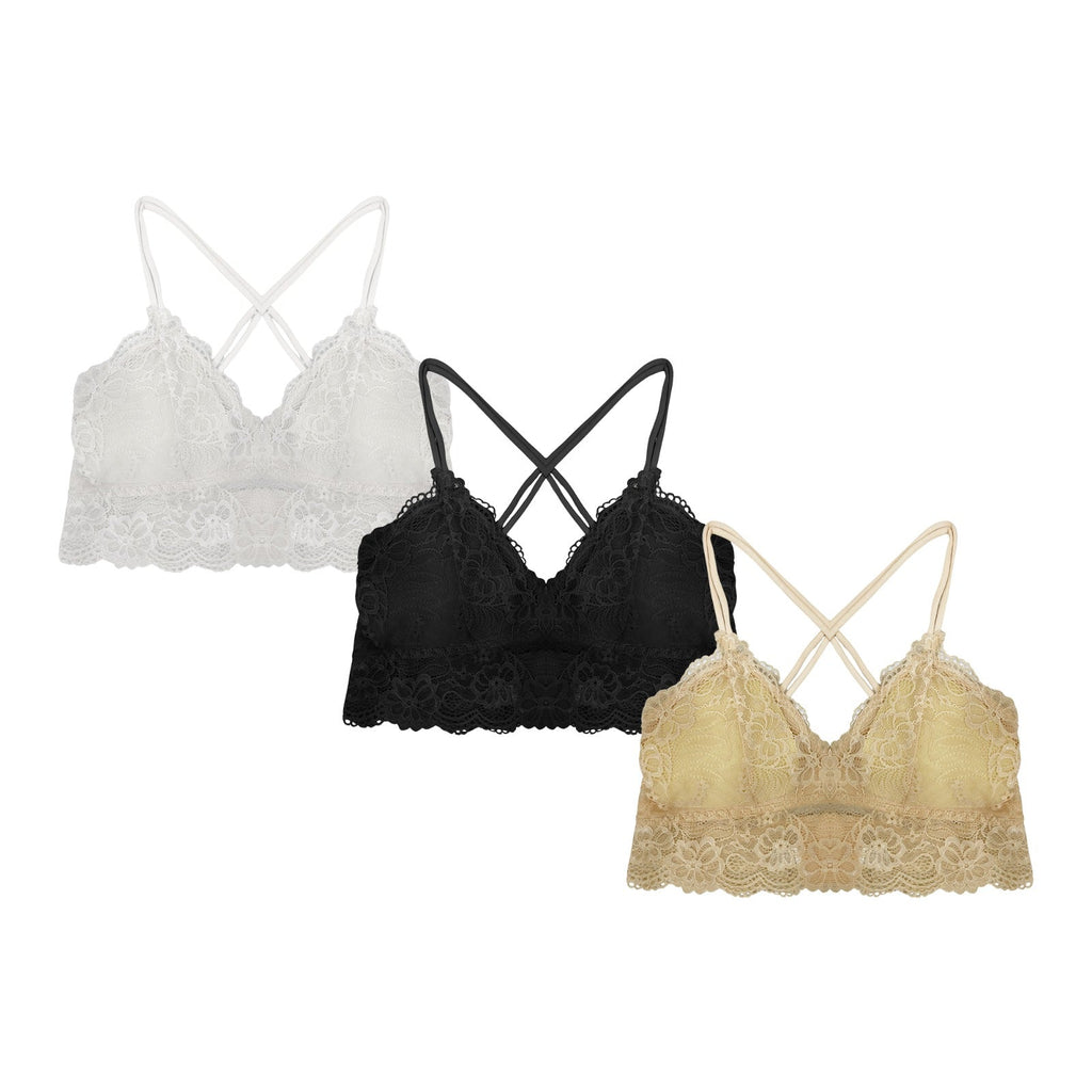 Pack of 3 Bra - FloraCross