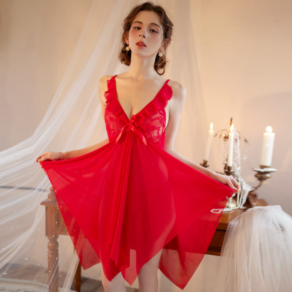 Babydoll Lingerie  - Lunaria Ruffle