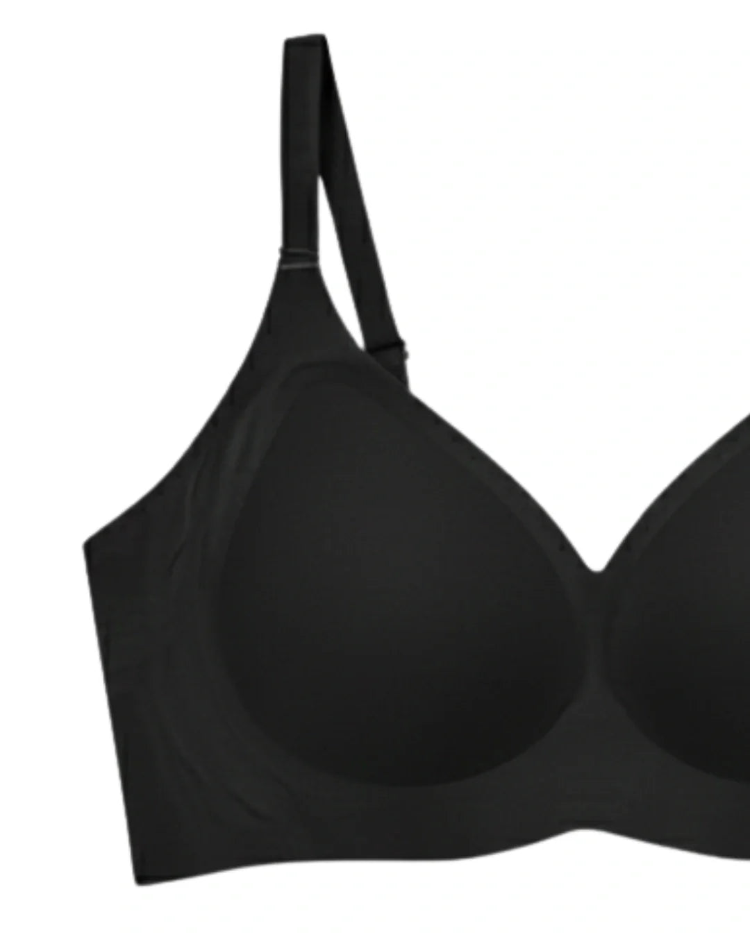 Seamless Padded Bra - Seam Ease - Black