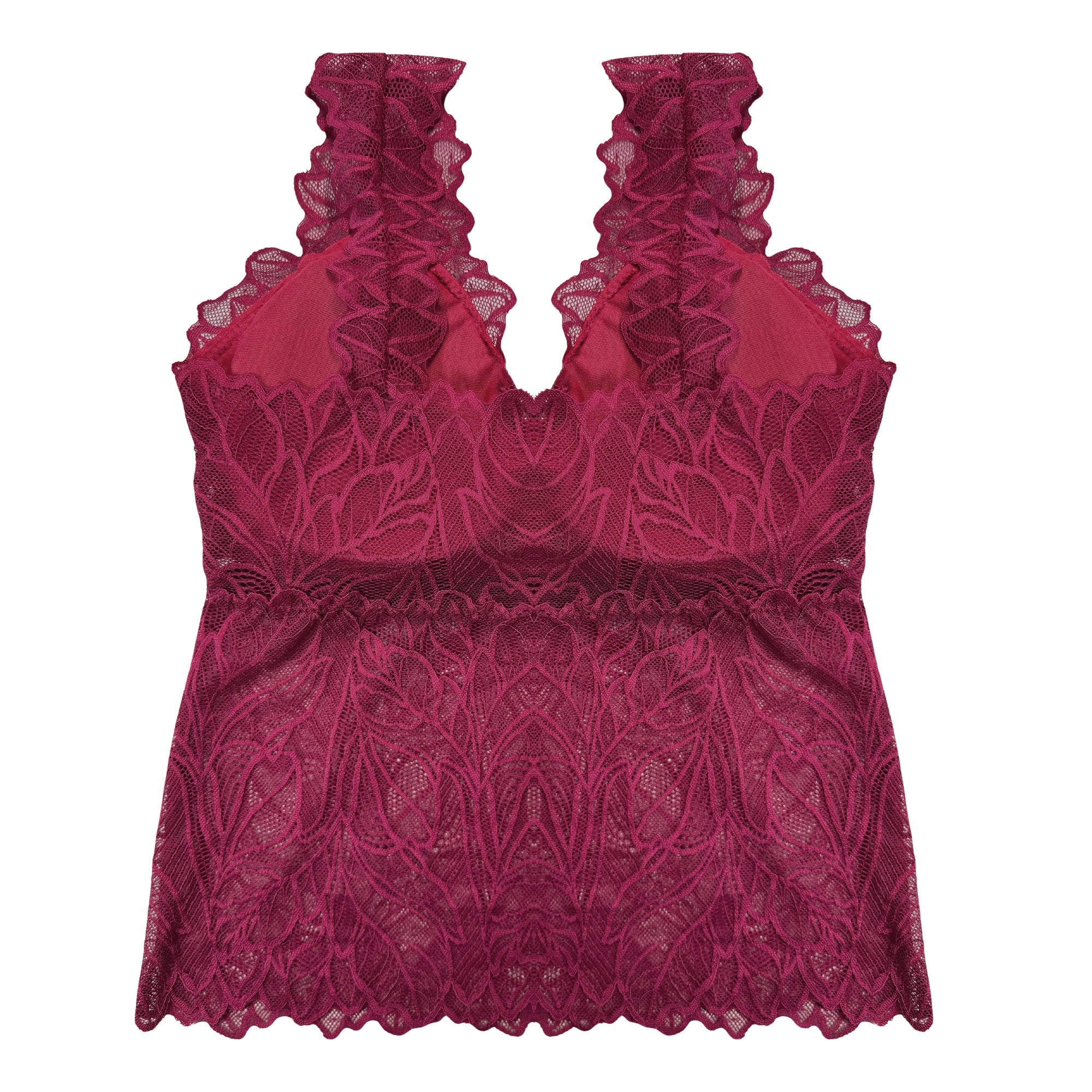 Pack of 3 Tank Top - Padded Sheer