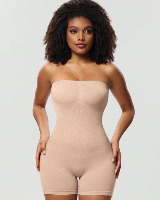 Full Body Strapless Tummy Control Shaper